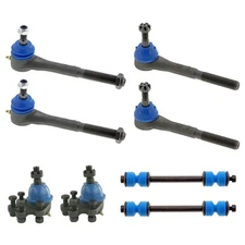 Mevotech Supreme Front Inner Outer Tie Rod Ends Sway Bar Kit for Astro Safari