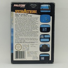 Nintendo NES Sid Meier's Pirates! PAL-A (UKV) Video Game CIB [VGC]