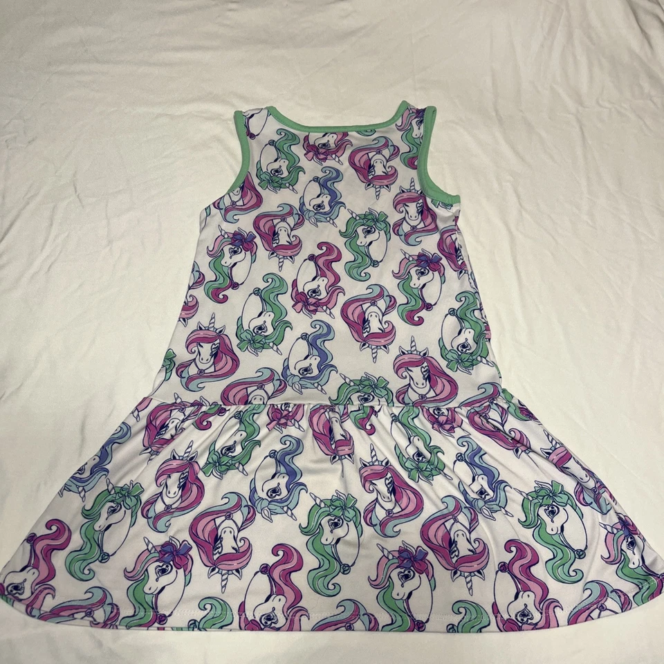 Vestido Unicornios Niñas Talla S 6-6x Buen Estado Nickelodeon Foto 2 de 4