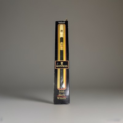 Waltons Guinness Irish Black Whistle Key Of D Tin Penny Whistle Boxed Ireland