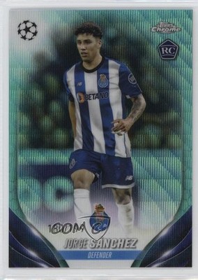 2023 Chrome UEFA Club Competitions 180/199 Jorge Sanchez Sánchez Rookie RC 14md