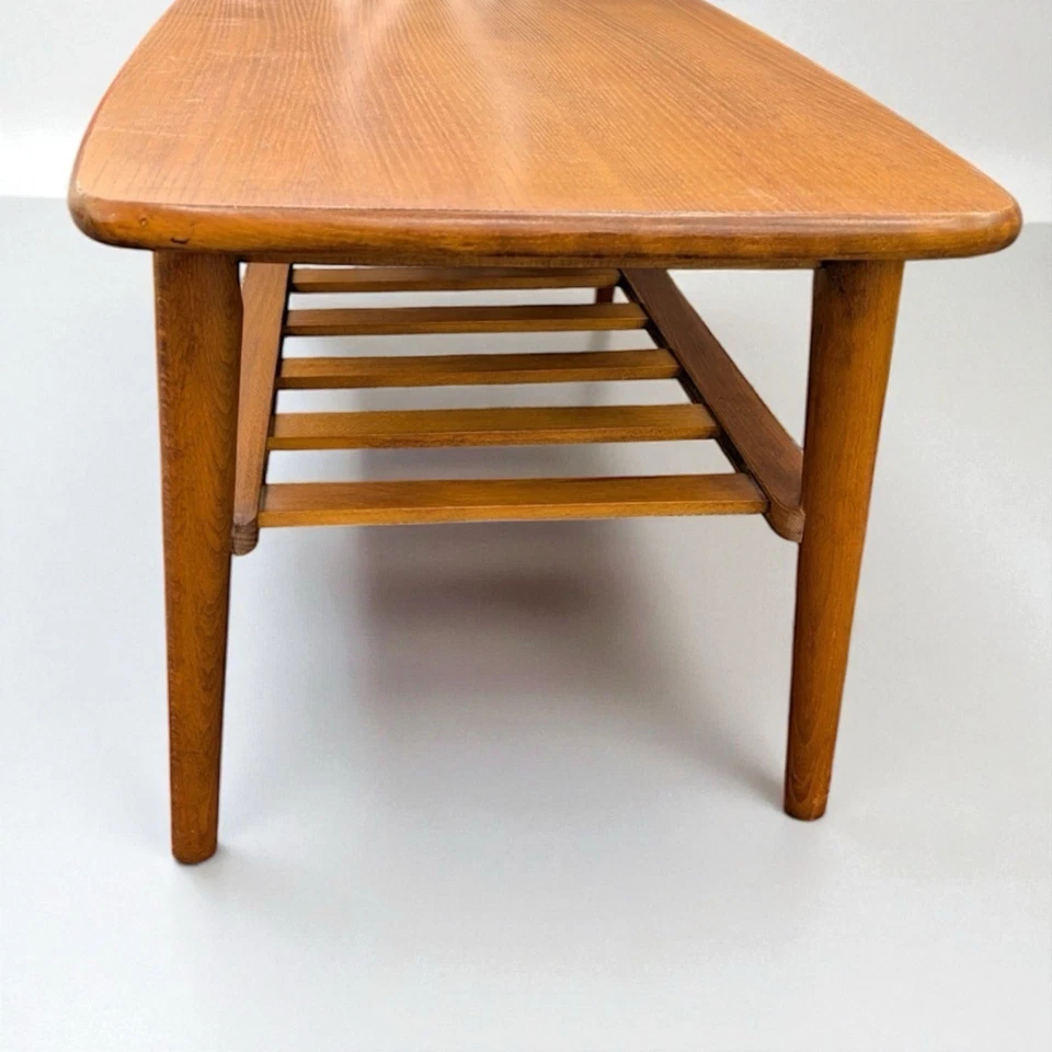 Teak Mid Century Coffee Table danish mcm promo - Image 3 of 4