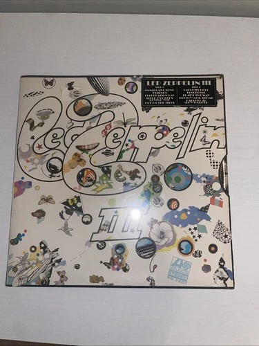 Led Zeppelin 111 (3) Atlanta records sd 7201 vinyl lp record