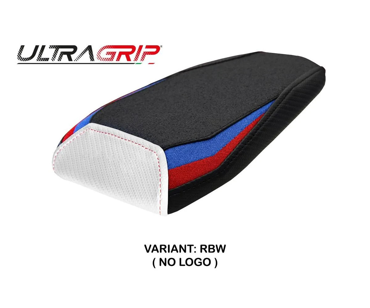 Seat cover Riesa UGrip Red-Blu-White RBW Tpz compatible BMW M 1000 RR 2023 2026