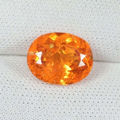 3.15 ct BEST GRADE FANTA ORANGE / NATURAL SPESSARTITE GARNET  Oval  See Vdo Aca
