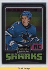 2024-25 O-Pee-Chee Platinum Retro Rookies Macklin Celebrini #R91 Rookie RC READ