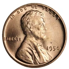 GEM BU RED 1950 LINCOLN WHEAT CENT PENNY *UPGRADE YOUR ALBUM!*