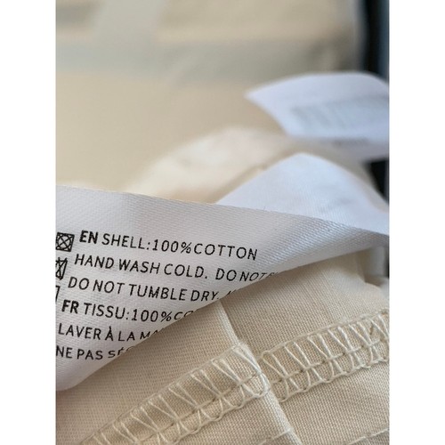 EN SAISON Damen Midikleid Natur Sveta Square-Neck Puffärmel Tie-Back Gr. M - Bild 9 von 10