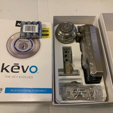 Kwikset 99250002 Bluetooth Enabled Deadbolt Lock - Satin Nickel Gt28