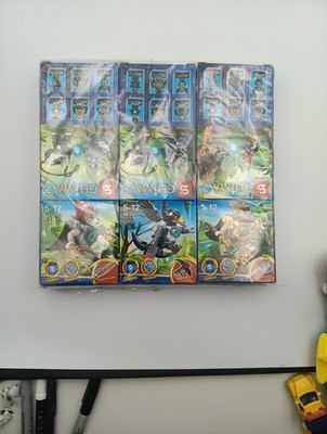 Chima2 Of Sheng Yuan Set Of 6 Mini Figures/ Cards Sealed! Free Shipping! T1702