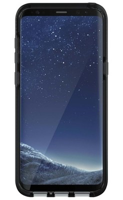 Black Samsung Galaxy S8+  Evo Go | Protective Phone Case w/ Concealed Card Stora