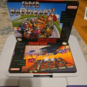 Authentic Nintendo SNES Classic Edition Complete MINT Deluxe Case