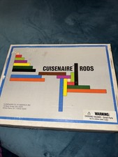 Cuisenaire Wooden Color Rods Home Mathematics Kit