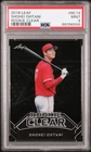 Shohei Ohtani 2018 Leaf Rookie Clear PSA 9 MINT #RC-19 Rookie RC 90 Made