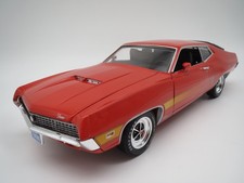 auto world/Ertl "1970" Ford Torino GT (rosso) 1:18 IMBALLO ORIGINALE!!
