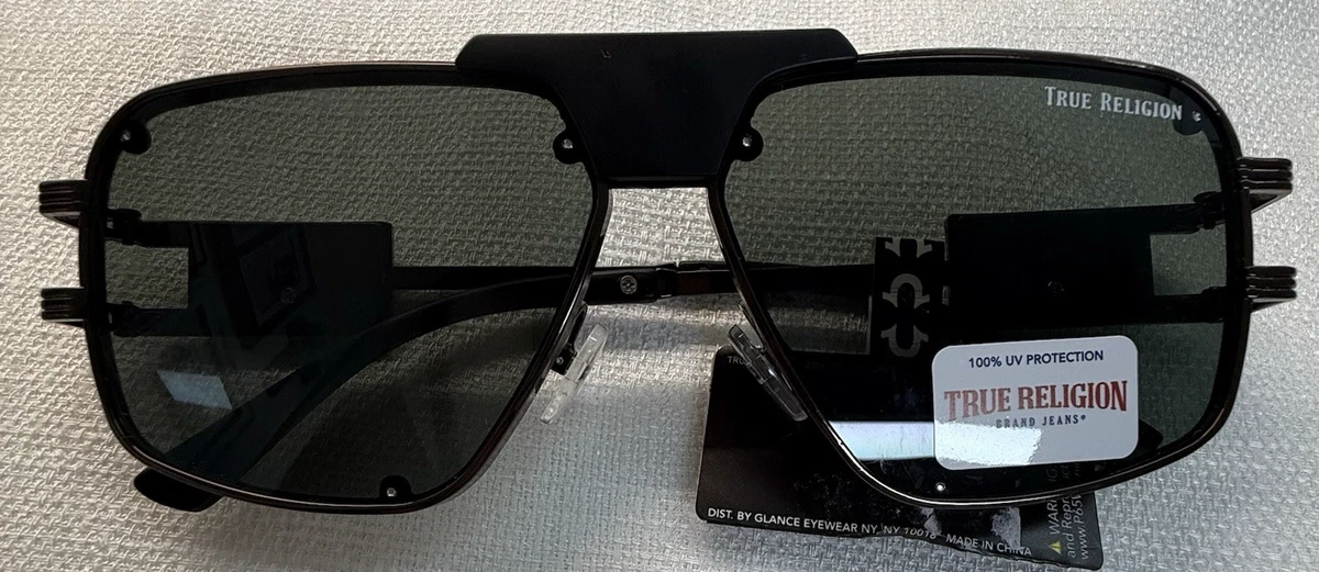 NEW True Religion Purple Blue UVA UVB Protection Aviator Mirror Sunglasses Ray-Ban Junior New Clubmaster RJ 9116S 7131/36 Childs Frame  main image 2