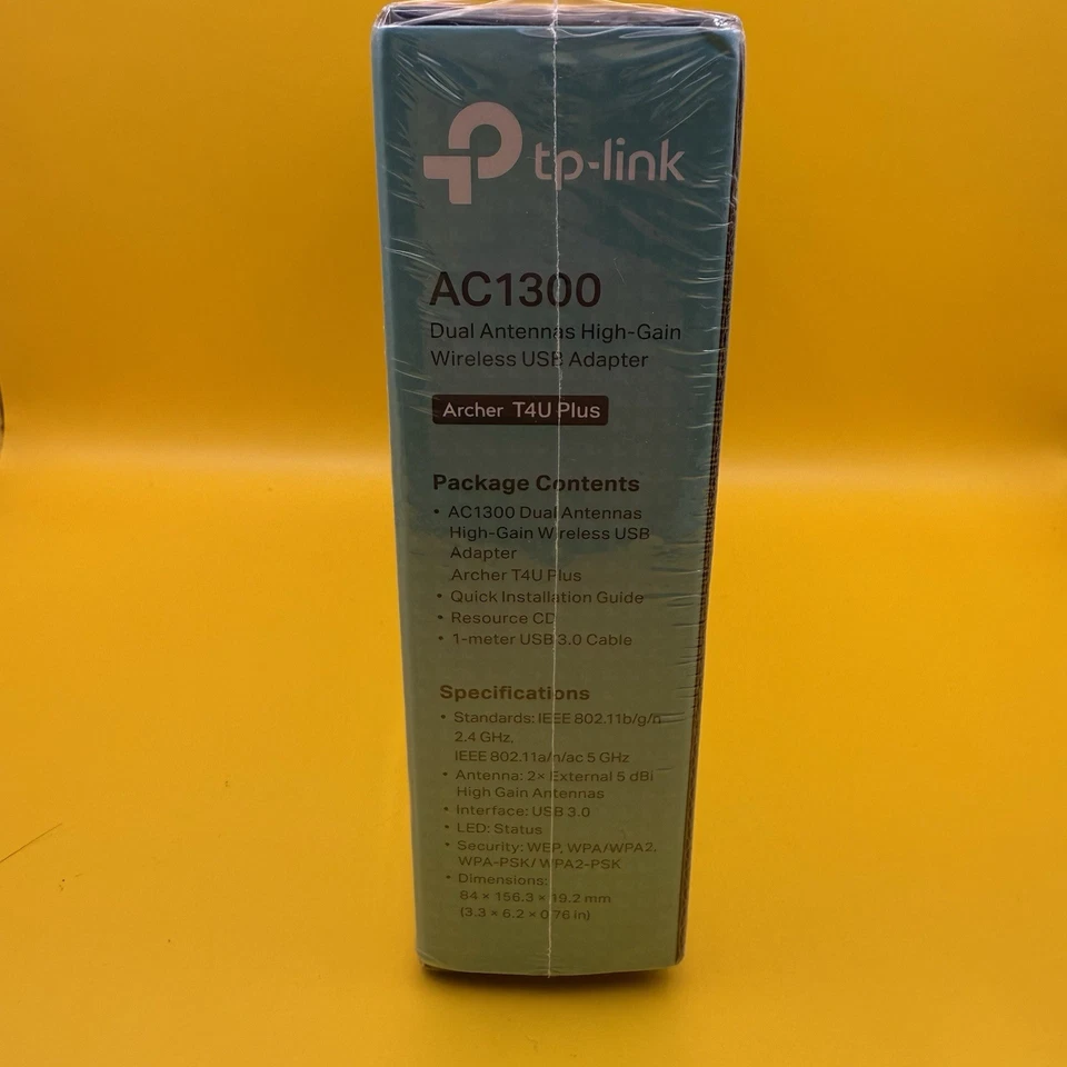 TP-Link Archer T4U Plus AC1300 Dual Antennas High-Gain Wireless USB Adapter - Image 4 of 4