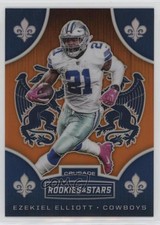 2019 Panini Rookies & Stars Crusade Orange 17/25 Ezekiel Elliott #CS-EZ 2d0