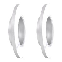 2 Bremsscheiben Ø 236 Mm Voll Bosch Iam-Expertise Passend FüR U.A. Opel Kadett