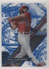 2017 Topps High Tek Pattern 1 Blue Rainbow 71/75 Matt Carpenter #HT-MC 0h1