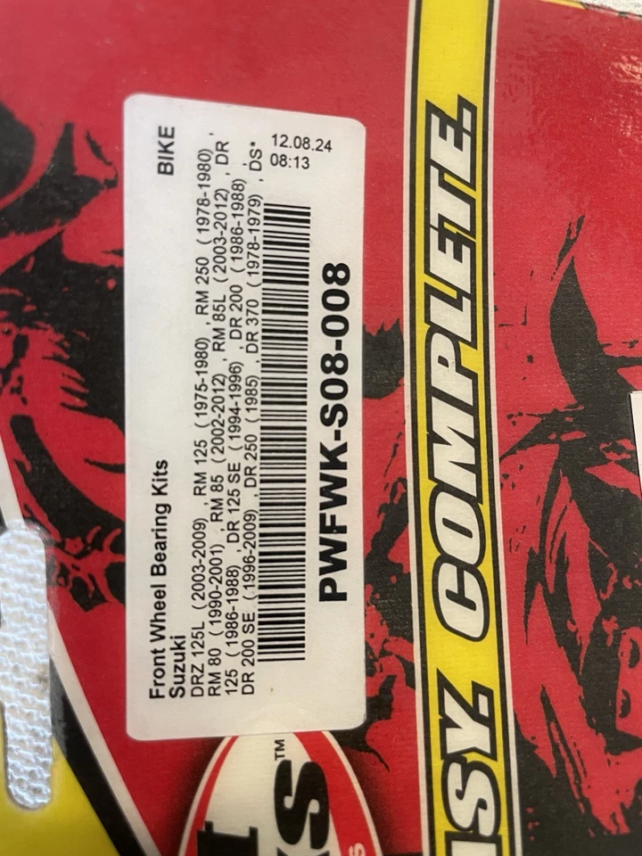 Kit de cojinete de rueda delantera pivote PWFWK-S08-008 para Suzuki Foto 2 de 3