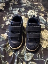 Navy Trainers UK Size 10 Toddler/Infant, wide fit, Next