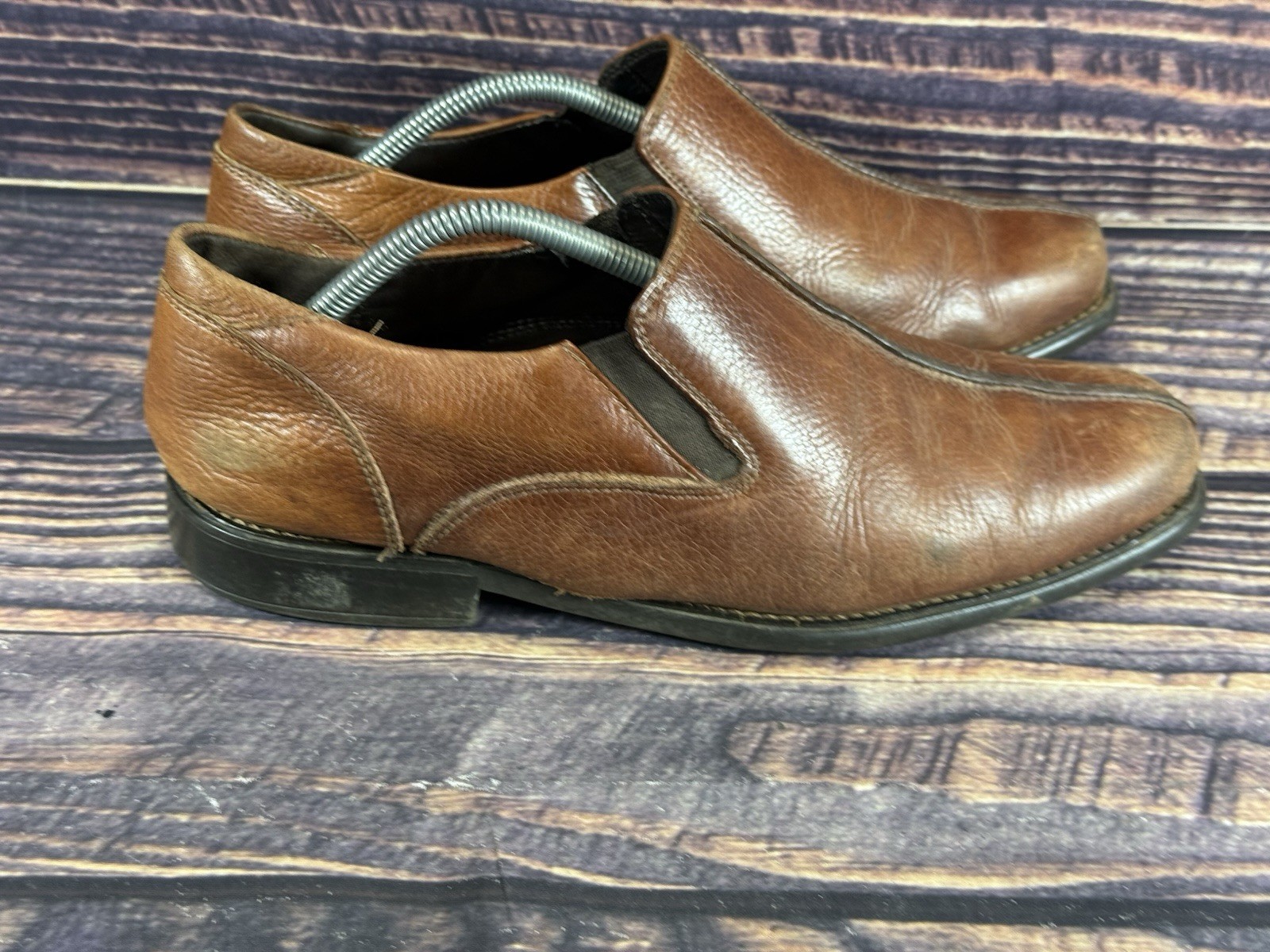 Johnston & Murphy Macomb Split-Toe Sheep Skin Lea… - image 4