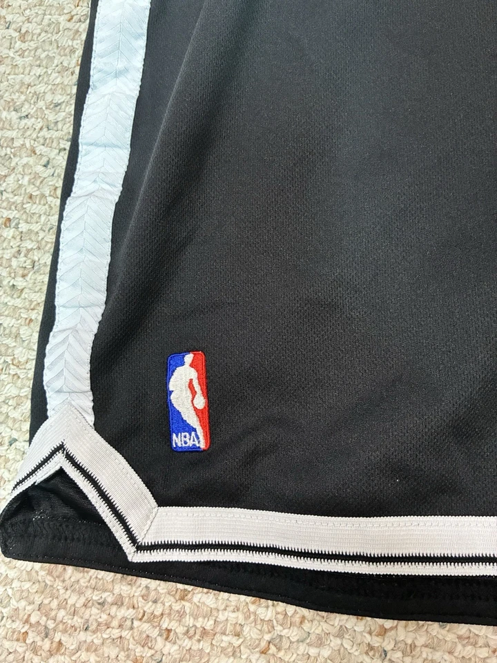 Brooklyn Nets NBA Basketball Shorts (Kevin Durant, Kyrie Irving, James Harden) - Image 2 of 4