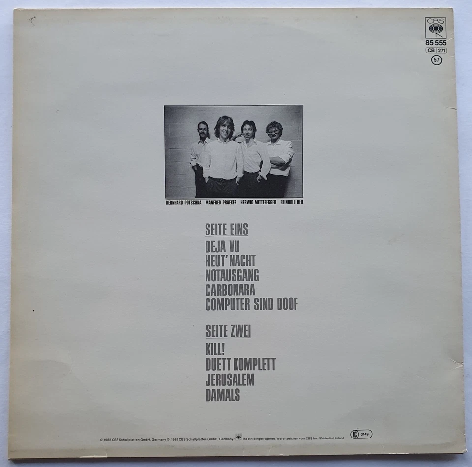 Spliff – 85555 (Vinyl, 1982), OIS, geprägtes Cover, Vinyl excellent (EX) - Bild 2 von 4