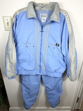 Vintage Women  s Track Suit Windbreaker Jacket Pants IXSPA HipHop 80s 90s Small