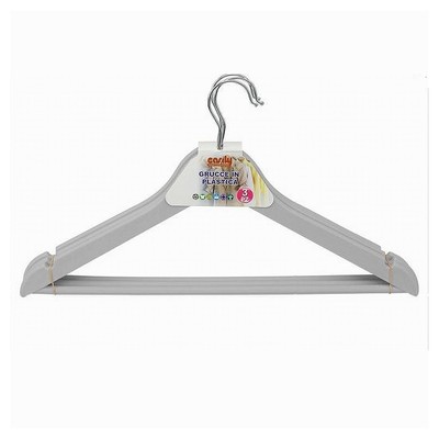 40x Grucce Appendiabiti, Stampelle In Plastica, Asta Per Pantaloni Gonne Cravatte Antiscivolo Bianche 86648433
