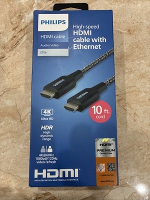 New Philips HDMI Cable with Ethernet HDMI cable