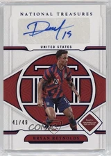 2022 National Treasures Road to FIFA World Cup 41/49 Bryan Reynolds Auto 14tf