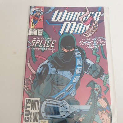 Wonder Man #4 Marvel Comics 1991 Rare 1st print  Nm With Free P&P   of Avengers