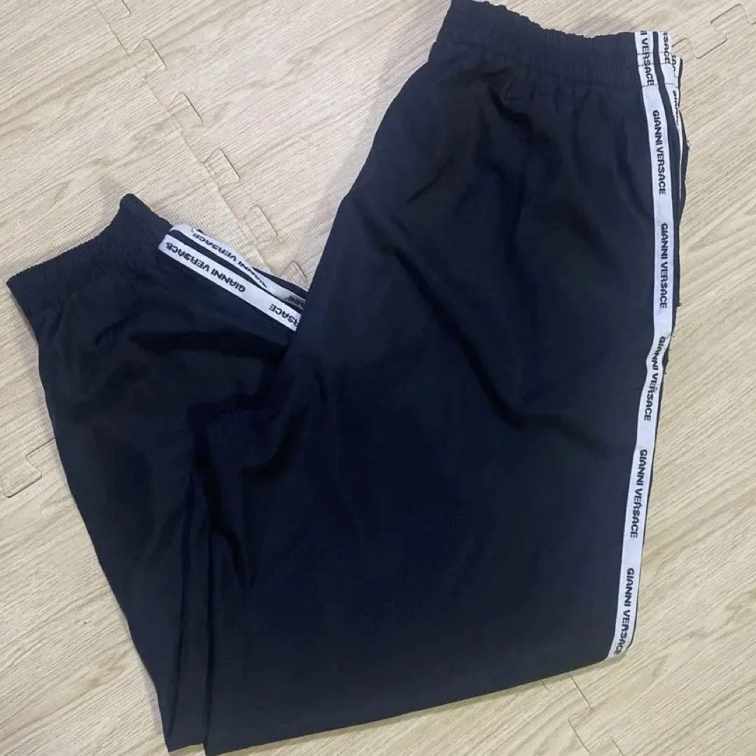 Versace Jeans Couture Pantalone Nero Elasticizzato Vita 43 cm Elegante Slim Fit