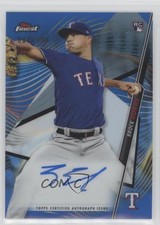 2020 Topps Finest Blue Refractor 60/150 Brock Burke #FA-BBU Auto 0o2e