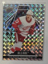 2022-23 Lucas Raymond White Diamond Upper Deck Allure Hockey[#43][Detroit]