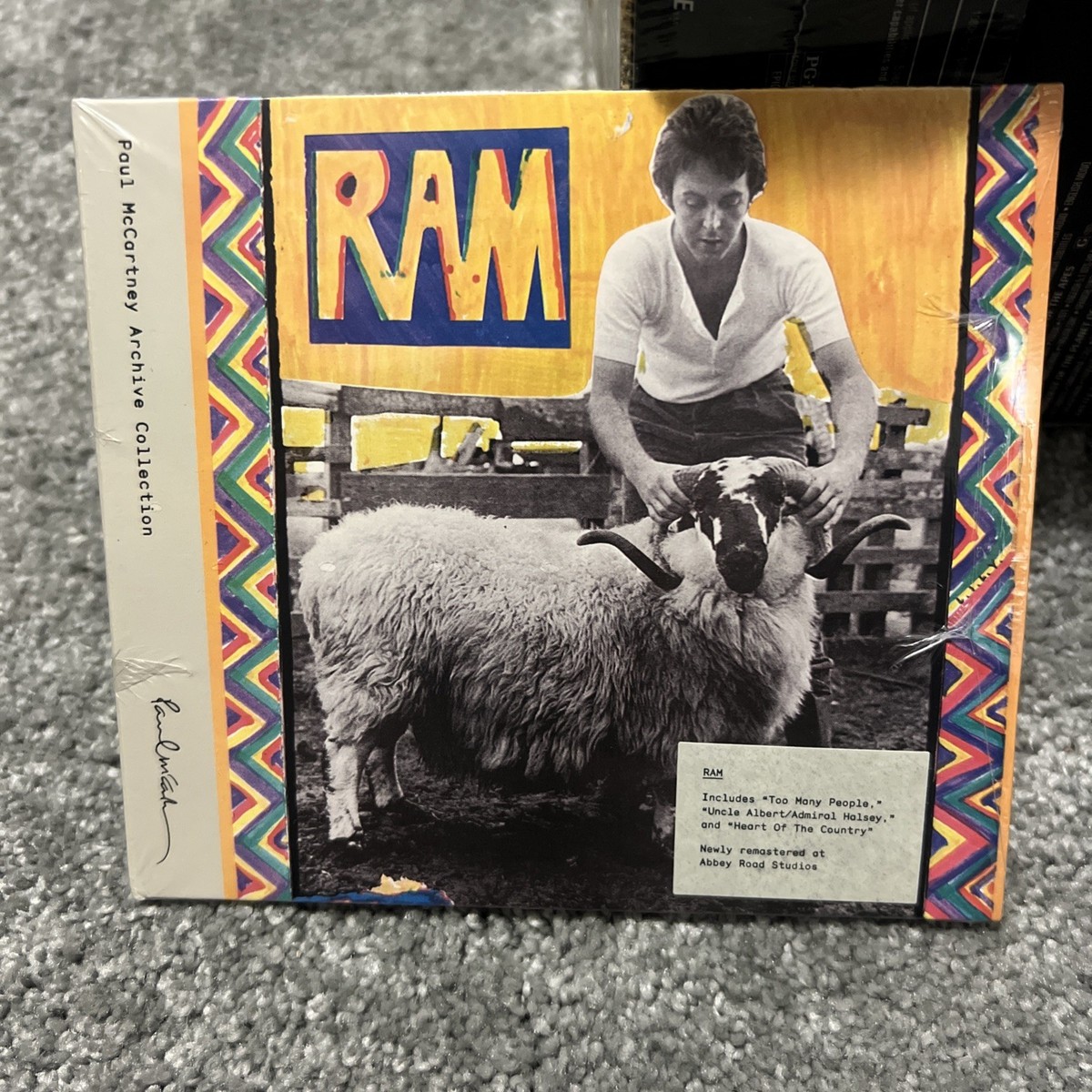 Paul McCartney RAM Yellow CD LP Brand New Sealed The Beatles | eBay