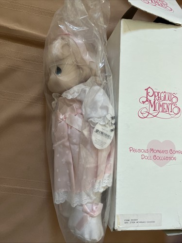 Precious Moments Puppe mit Etikett 15" 1003 Pink Missy - Bild 5 von 9