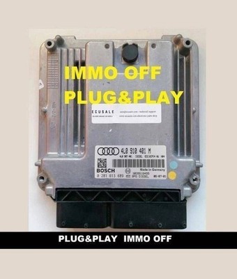 Audi Q7 4L 2007 4L0910401M Motorsteuergerät Modul ECU CIX6844