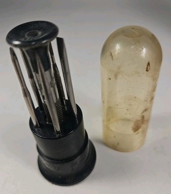 Vintage Moody Screwdriver and Awl Kit 5 Piece Set
