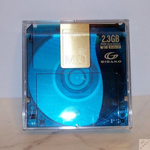 MO-Disk 2,3 GB Sony RW GigaMo 3,5" Diskette MO Datensicherung _vu