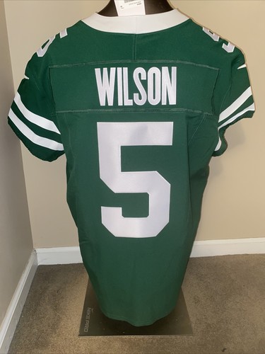 Garrett Wilson New York Jets Authentic Green 2024 Nike Vapor Elite Jersey Sz 48 - Picture 7 of 12