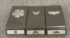 Stampin Up Punch lot  Flower, Butterfly  Bat  