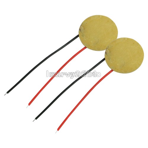 10X Piezoelektrische Piezo Keramik Wafer Platte Schieber 15 mm für Buzzer Lautsprecher - - Bild 1 von 5