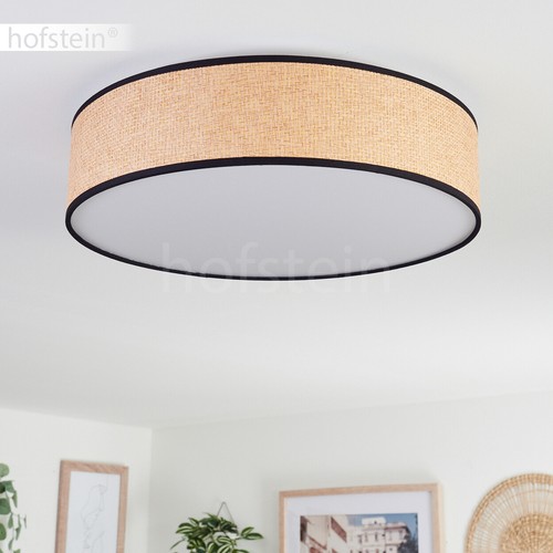 Lámpara de techo LED de pasillo de iluminación ratán redonda sala de estar dormitorio habitación - Imagen 2 de 10