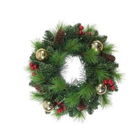 Weihnachtskranz TüRkranz Tischdeko Led AußEn GrüN Timer Weihnachten Batterien