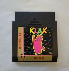 Klax - Tengen (Nintendo NES) Authentic/Cleaned/Tested - Puzzle Game