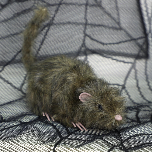 3 Pack Realistic Fake Rats Halloween Animal Trick Toys Decorations Party Decor - Picture 5 of 8