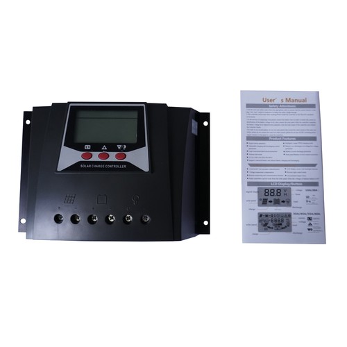 Solar Charge Controller 60A 12V 24V 36V 48V Auto Max 100V PV Input PWM Regulator - Picture 3 of 10